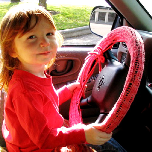 knitting Wheel Cover Free Patterns 2