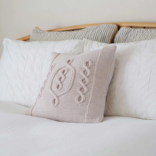 knitting Pillow pattern