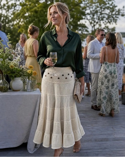 knitting skirt pattern 2