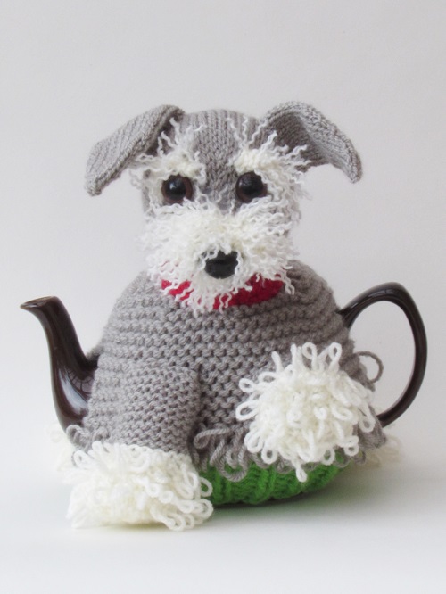 Knitting Dog free Pattern 2