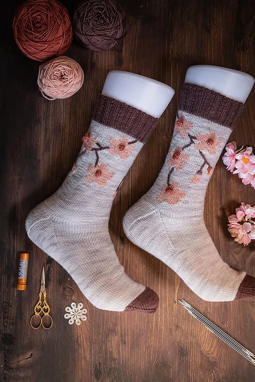 Knitting Socks Pattern 3
