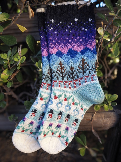 Knitting Socks Pattern 5