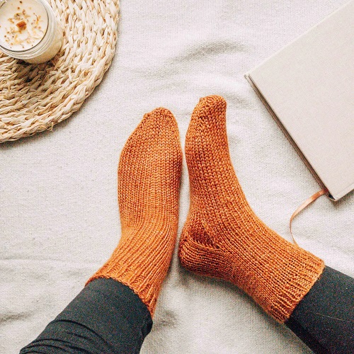 Knitting Winter Socks Free Pattern 5